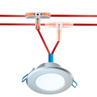 Connecteurs de câblage rapide, bornier universel compact à raccordement rapide pour conducteurs électriques domestiques