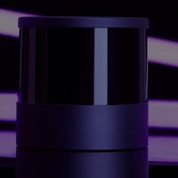 HESAI QT128 LiDAR de Grado Automotriz de 128 Líneas y 360 Grados de Ángulo Ultraamplio de Corto Alcance y Alta Resolución para Montaje Integrado en Vehículos Autónomos