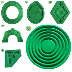 ग्लास फाइबर प्रबलित मोल्ड बनाने प्लास्टर जिप्सम कंगनी मोल्डिंग/प्लास्टर ढालना - Product Image 6