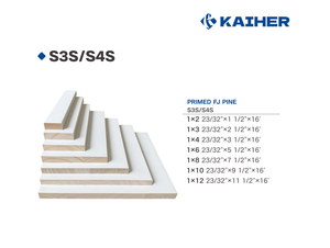 Thiết kế truyền thống gỗ TRIM Bảng điều chỉnh khuôn primed gỗ thông s4s khuôn - Product Image 4