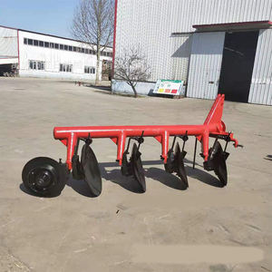 Charrue à disques 4 rangs rouge pour ferme, cultivateur haute productivité - Product Image 1