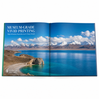 Cetak Buku Fotografi Hardcover Kustom, Buku Portofolio Warna Premium untuk Fotografer, Galeri, dan Studio