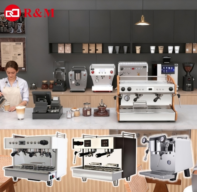 Made in China Professionele Madecent Counter Top 110 V Turin Italy Commercial Coffee Espresso Machine with Steam Wand Parts Pid
