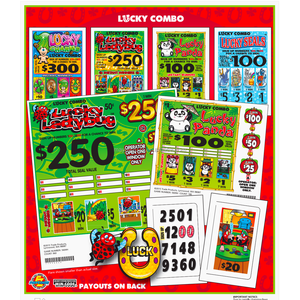 Boletos de Juego Personalizados con Lámina Desprendible, Diseño Gratuito, Impresión Digital CMYK, en Existencia - Product Image 1