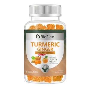 Gommes au curcuma Antioxydants naturels Suppléments de soutien immunitaire Santé Complément nutritionnel diététique - Product Image 1
