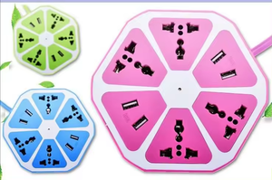 ขายร้อนอัจฉริยะพลังงานสูงผลไม้ชาร์จสามมิติธนาคารสวิตช์ซ็อกเก็ต USB สําหรับสํานักงานและบ้าน - Product Image 5