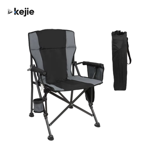 Silla Reclinable Portátil para Exteriores con Logotipo Personalizado al por Mayor de Kejie, Estructura de Acero Plegable y Tela con Función de Calefacción para Acampar - Product Image 1