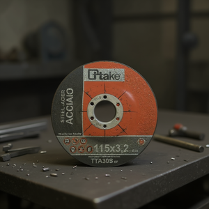 Disco Abrasivo con Centro Depresado Ttake de 125x6.5 mm para Desbarbado de Acero - Product Image 3