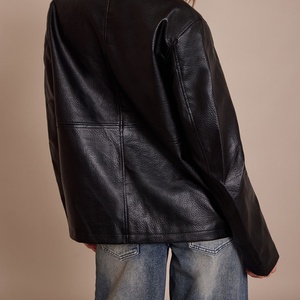 Custom Windproof Fashionable Zip <b>Long</b> Sleeve Casual <b>Jacket</b> with logo Women Men Manufacturer One Piece - Product Image 3