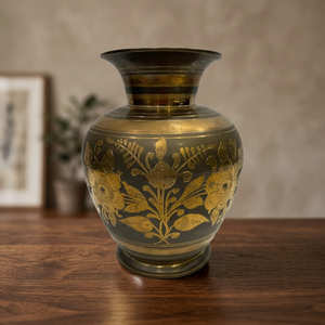 Pot de fleurs décoratif en laiton de style américain, minimaliste, écologique, de haute qualité, design personnalisé, vase de rangement, vente en gros B.S. - Product Image 1