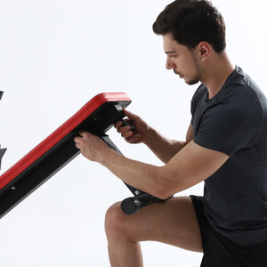 Factory Price Portable Adjustable Exercise Bench with Iron <strong>Weight</strong> <strong>Rack</strong> and Foldable Dumbbell <strong>Rack</strong> for Indoor Gym Workout - Product Image 5