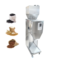 Machine de remplissage pour café, farine, poudre, sucre, graines, thé, maïs soufflé, noix, riz, épices, sac de pesage, emballage, machine de remplissage automatique