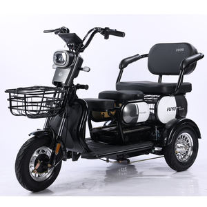 รถสามล้อไฟฟ้า <span class=keywords><strong>DESEO</strong></span> คุณภาพสูง 60V 500W แบบเปิด 3 ที่นั่ง ความเร็ว 30-50 กม./ชม. เบาะปรับได้ - Product Image 1