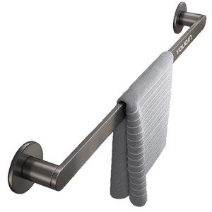 Excellent Towel Rack Wall Mounted Rectangle Durable Storage Bathroom Use - Product Image 5