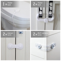 Probebi Baby Supplies Produits pour bébés de tous types Ensemble de sécurité pour bébés avec protège-porte
