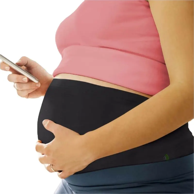 Anti Radiation Belly Band Silver Iron EMF Protective Maternity Support Belt 5G Blocker Shielding Maternity Belt