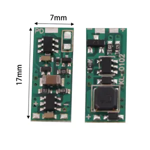 APC 7mm X17mm semiconductor laser driver board with boost high-end TTLfrequency green laser diode circuit 3VBooster circuit7V