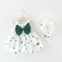 Robe d'été décontractée pour filles avec bandoulière originale robe de plage princesse sans manches pour bébé
