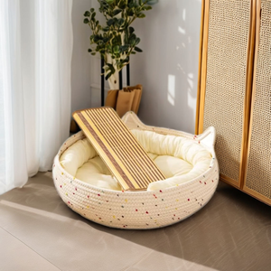 Kunden spezifische neue Produkte Umwelt freundliches, nachhaltiges, faltbares Haustier bett Kühlbett aus massivem Sperrholz für Hunde für den Sommer - Product Image 6