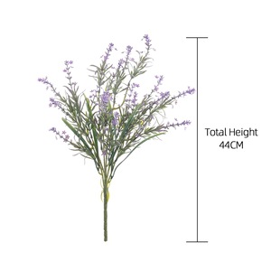 Flor de Lavanda Artificial CallaFloral, Rama Individual, Color Morado, Plástico, Decoración para Interiores del Hogar, Decoración para Bodas - Product Image 4
