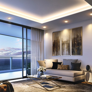 Luz LED Empotrable en Techo, Redonda, Sin Marco, Interior, Aluminio, 4100K, Blanco Neutro, CA 220V, IP20, 3 Años de Garantía, Regulable, CRI 90 - Product Image 3