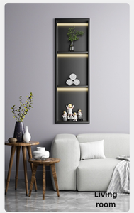 Vente en gros de luminaires de <span class=keywords><strong>niche</strong></span> murale pour <span class=keywords><strong>douche</strong></span> en acier inoxydable au design moderne, accessoires de <span class=keywords><strong>douche</strong></span>, meubles, armoire de cuisine, chambre à coucher - Product Image 5