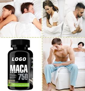Cápsulas de Maca Panax <span class=keywords><strong>Ginseng</strong></span> de Alta Qualidade, Aumentador Natural de Energia para Homens, Pílulas de Maca Fortes para Adultos e Mulheres Grávidas - Product Image 3