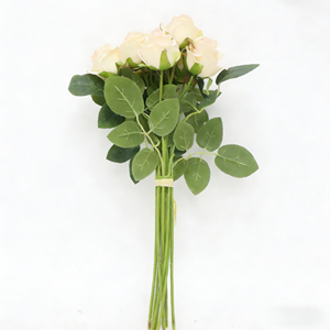 <span class=keywords><strong>ดอก</strong></span>ไม้ประดิษฐ์ตกแต่งศิลปะสมัยใหม่ <span class=keywords><strong>ช่อ</strong></span>ดอก<span class=keywords><strong>กุหลาบ</strong></span>ขาว 11 ก้านต่อช่อ สำหรับตกแต่งสวน งานแต่งงาน ติดเสื้อ ของขวัญวันวาเลนไทน์ - Product Image 3