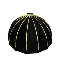 Triopo KL-85 CM Easy Lock Diffuseur Beauté Pliable en PVC Argenté Speedbox Pliage Rapide pour Monture Bowens