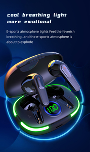 Tai Nghe TWS Pro80 Tai Nghe Không Dây Fone <span class=keywords><strong>Bluetooth</strong></span> 5.1 Tai Nghe Game Thủ Audifonos Điều Khiển Cảm Ứng Tai Nghe Khử Tiếng Ồn - Product Image 3