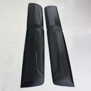 ชุดแต่งขอบ<span class=keywords><strong>ประตู</strong></span><span class=keywords><strong>รถ</strong></span>ยนต์สีดำด้าน 2 ชิ้น สำหรับ Toyota Hilux Revo ปี 2015-2019 - Product Image 4