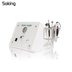 Machine de microdermabrasion portable diamant <span class=keywords><strong>4</strong></span> en 1 à eau oxygénée machine de nettoyage en profondeur du visage - Product Image 5