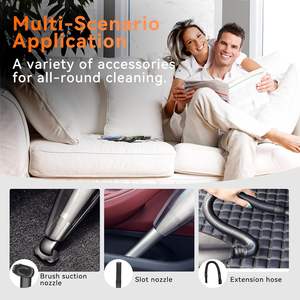 Aspirateur de voiture haute puissance 12V 120W aspirateur de voiture portable sans fil portable pour le nettoyage intérieur de la voiture dépoussiéreur d'air - Product Image 3