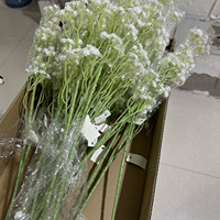 IFG Großhandel Weiße Kunststoff Künstliche Schleierkraut-Blumen 60cm Höhe für Hochzeit Halloween Muttertag Wohnzimmer