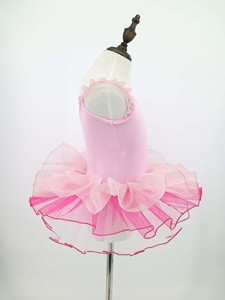 JW00028 लड़की फीता फूल प्यारा बैले नृत्य पोशाक पोशाक महिलाओं बैले नृत्य स्कर्ट - Product Image 6