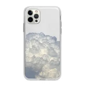 2022 new custom Cloud sky eco friendly Silicone mobile rubber phone Case for iphone 13promax 11p xr xs max 6p 8p 12p/sky