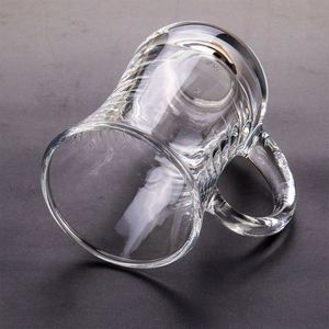 Tasse à thé ou à vin Kung Fu moderne en verre simple avec marquage à chaud, petite capacité, logo personnalisé, qualité supérieure pour usage domestique ou hôtelier - Product Image 2