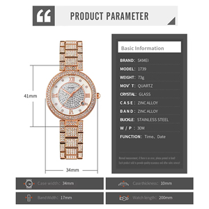 VVS Montre Femme Dorée Quartz Bracelet Étanche Mode Usine Fournisseur Vente en Gros - Product Image 5