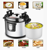 Grande Cocotte Électrique Multifonctionnelle Commerciale pour Cantine et Fêtes