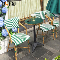 Vente directe usine : Ensemble de mobilier de jardin et de terrasse moderne en rotin, comprenant table basse portable et chaise longue de jardin pour parc