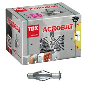 Tapón de pared de cavidad metálica TOX Acrobat M5x37 mm paquete pequeño - Product Image 1
