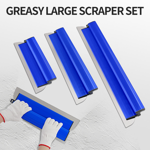 Espátula de Alisado <span class=keywords><strong>para</strong></span> Drywall de 40/60/80 cm <span class=keywords><strong>para</strong></span> Herramientas de Pared, Pintura y Acabado, Hoja Flexible, Herramienta de Espátula, Llana <span class=keywords><strong>para</strong></span> Enlucido - Product Image 2