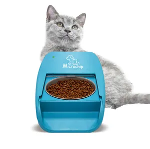 Atacado alimentador automático de gato microchip-Alimentador inteligente para cachorros, alimentador para animais de estimação, feeder, wi-fi, função personalizada, + rfid, sensor infravermelho, alimentador automático para gatos