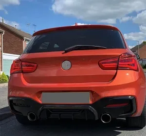 Lame de pare-chocs arrière pour BMW Série 1 F20 LCI 2015-2020, style M Sport CS, diffuseur, protection de lèvre, pièces de tuning - Product Image 2