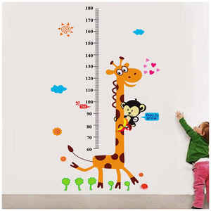 Pegatina de pared con regla de altura <span class=keywords><strong>para</strong></span> su hijo, método de medida, autoadhesivo, pasta decorativa de dibujos animados <span class=keywords><strong>para</strong></span> niños, pared <span class=keywords><strong>para</strong></span> niños - Product Image 3
