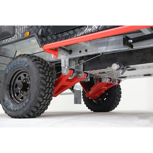 Remolque de viaje para vehículos de Camping 4x4 RV de alta calidad, utensilios de cocina extraíbles, sombrilla plegable, RV familiar, casa móvil. - Product Image 3