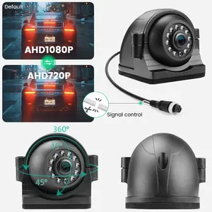 GreenYi AHD 1920*1080P בחדות גבוהה ראיית לילה אור כוכבים רכב רכב מצלמה אחורית עבור משאית אוטובוס 4Pin או כבל <span class=keywords><strong>AV</strong></span> - Product Image 4