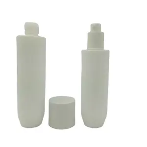 Nouveau 100ml 120ml bouteilles de crème en verre d'eau cosmétique en céramique fabricant/vente en gros