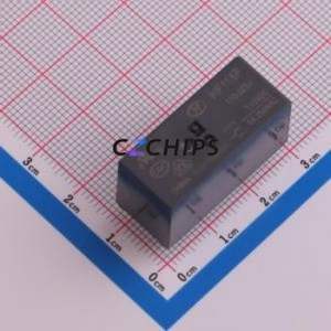 HF115F/110-2ZS4 Power Relay DIP,12.7x29mm Relay 110V 2 Changeover: 2C (DPDT-Changeover)::: 8 8A-250VAC - Product Image 1