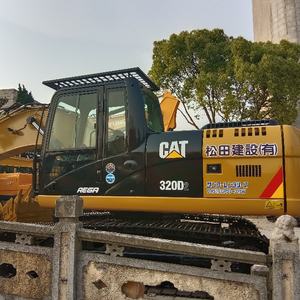 Excavadora sobre orugas con motor de núcleo de 20 toneladas, Caterpillar 320D2, excelente estado de funcionamiento, unidad usada de Shanghai - Product Image 4